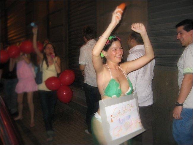 Andrea al suo addio al nubilato 26