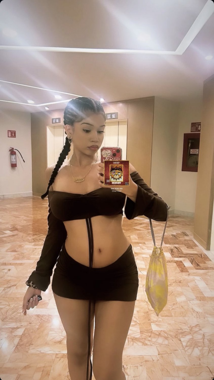 Slutty 21-Year-Old Latina Selfie Queen Teases and Pleases 10