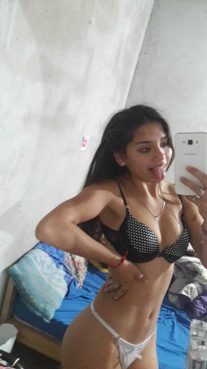 Barely Legal Sweetheart Strips Completely Nude and Shows Off That Tight Body 7