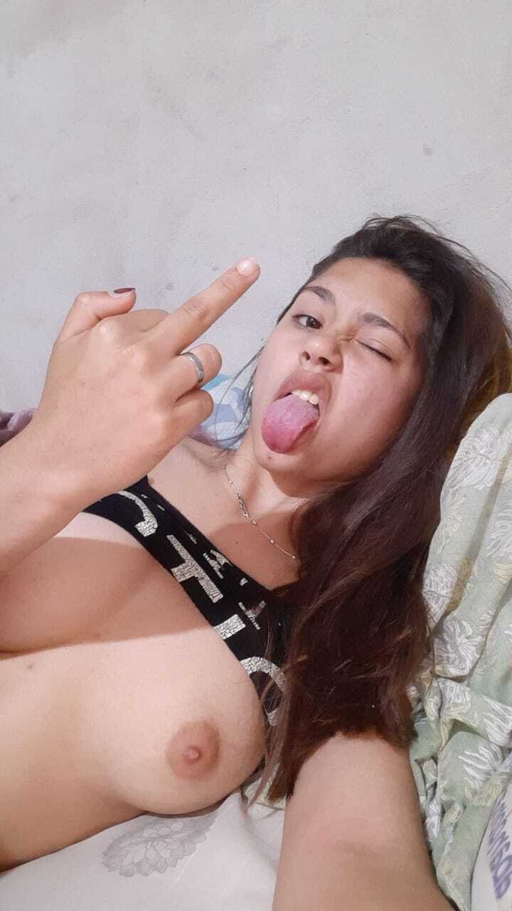 Barely Legal Sweetheart Strips Completely Nude and Shows Off That Tight Body 12