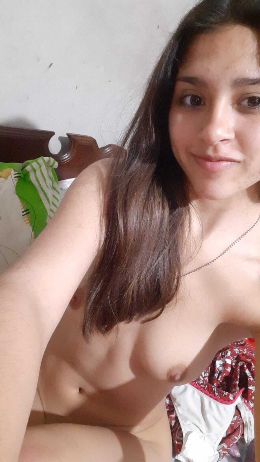 Barely Legal Sweetheart Strips Completely Nude and Shows Off That Tight Body 27