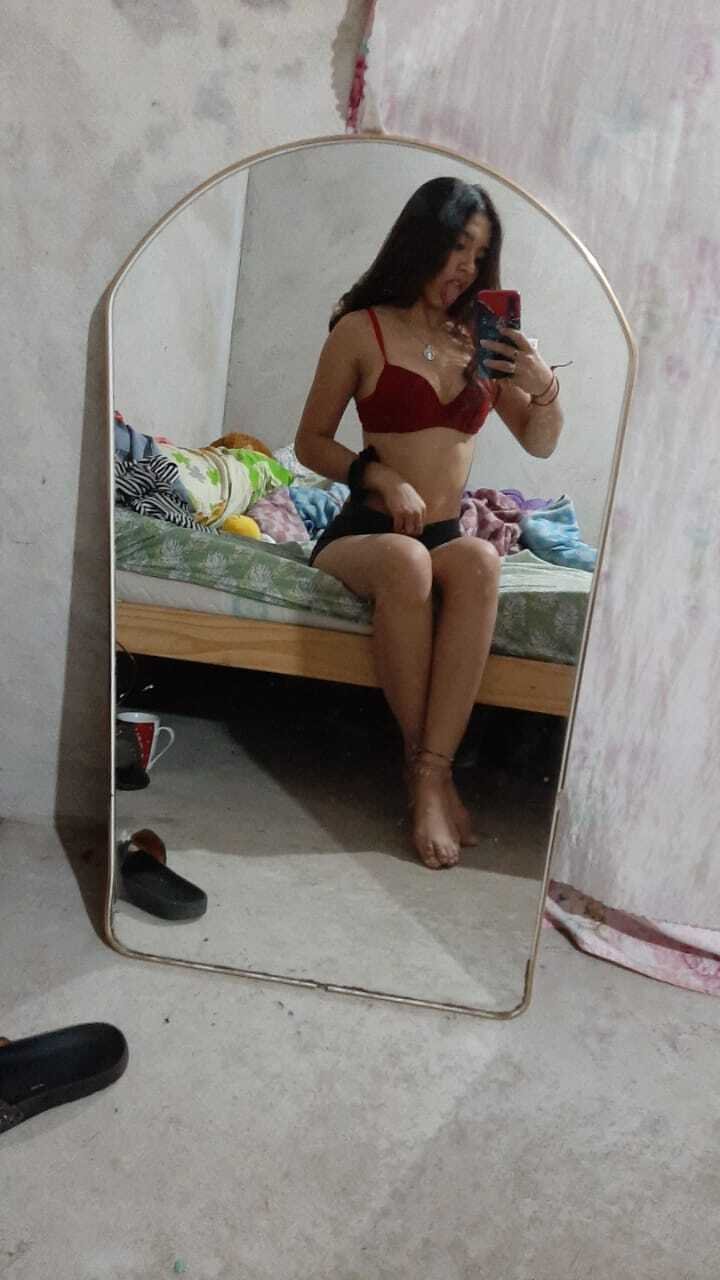 Barely Legal Sweetheart Strips Completely Nude and Shows Off That Tight Body 44