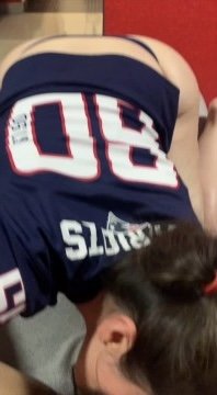 Rich cheerleader babe gives sloppy POV blowjob 2