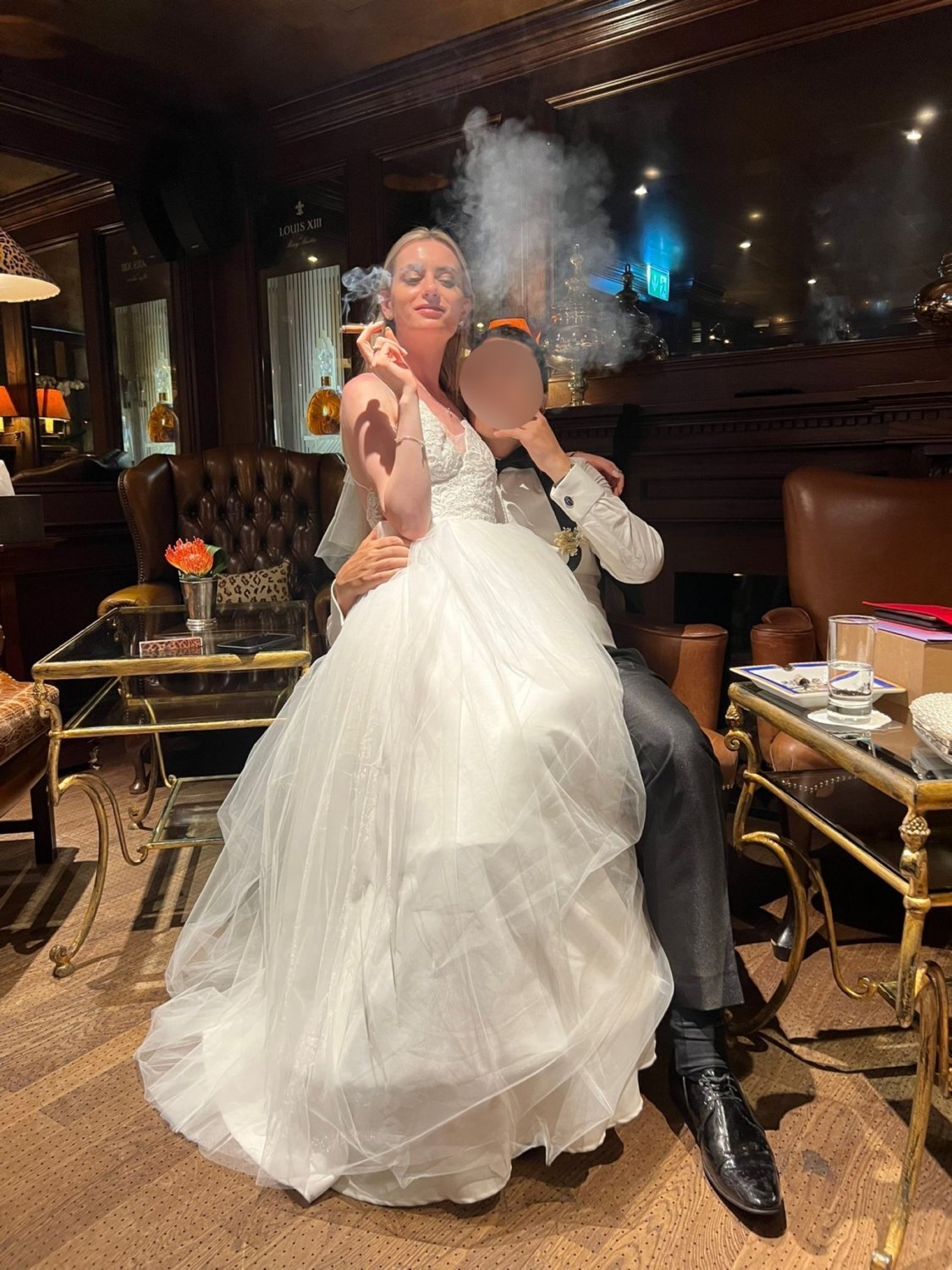 Attractive wife hottie shared in anal gangbang leak 7