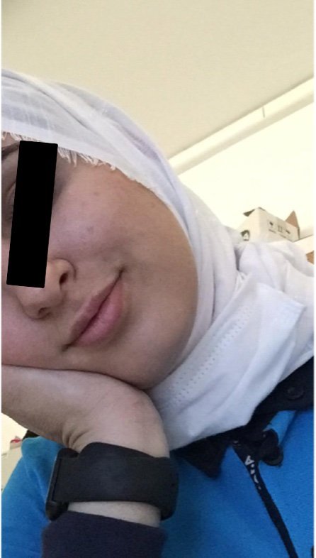 Big-Tit Turkish Hijab Dilara Works A101 in Selfie Fuck 8