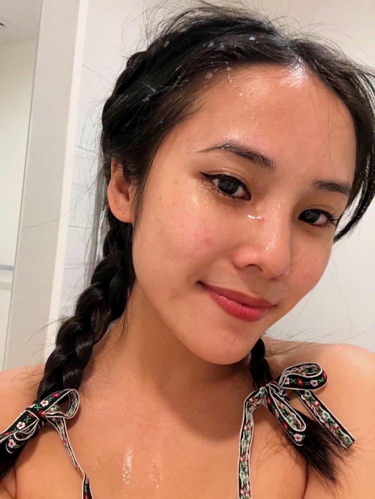 Cute Asian Girl Takes Deep Facefuck Like A Pro 5