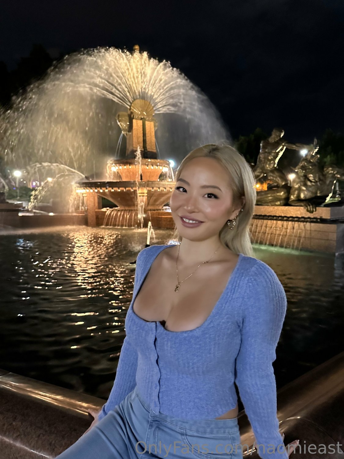 Blonde Asian Babe Pleasures Hard In POV Action 1