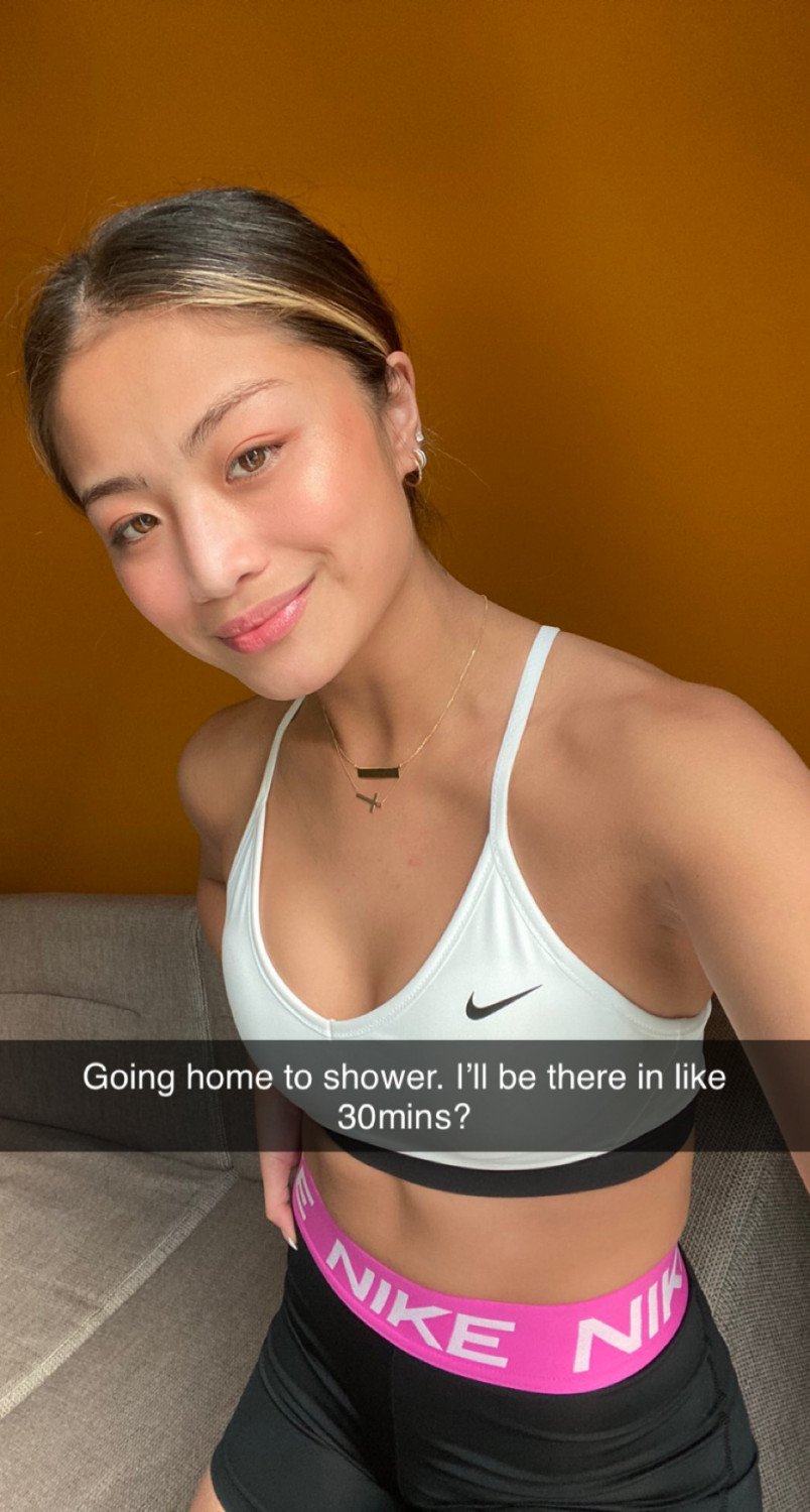 Horny Asian Babe Fucks Her Karate Trainer After Gym 1