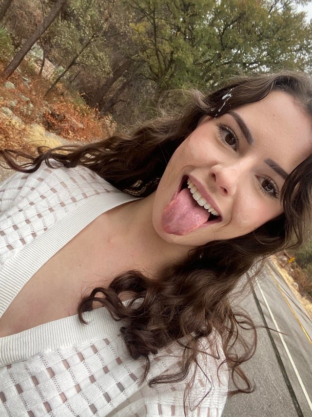 Young Brunette Babe Deepthroats Cock Hard In POV 19