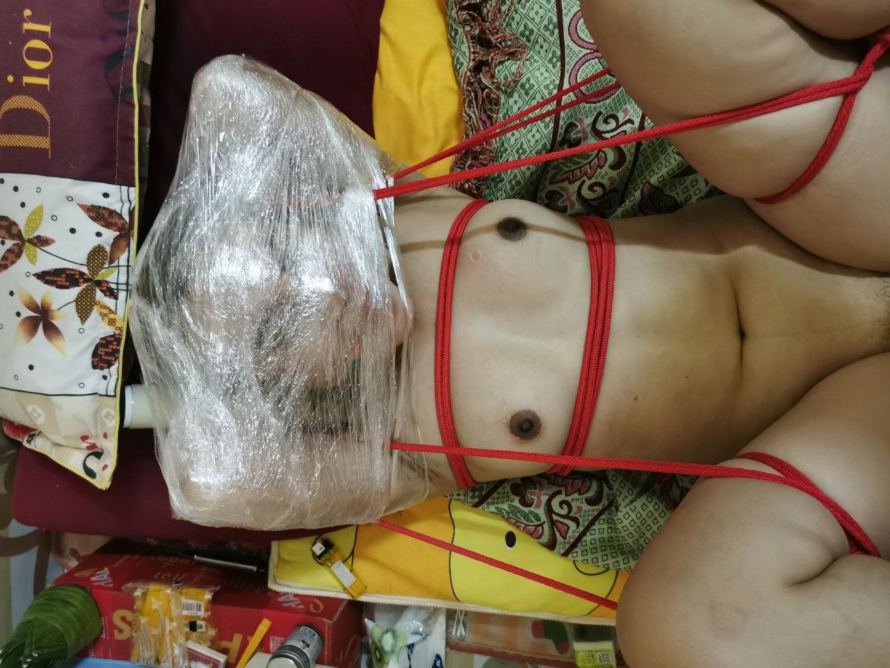 hijab bdsm gebunden gag indoneisa malaysia hijab muslim 3