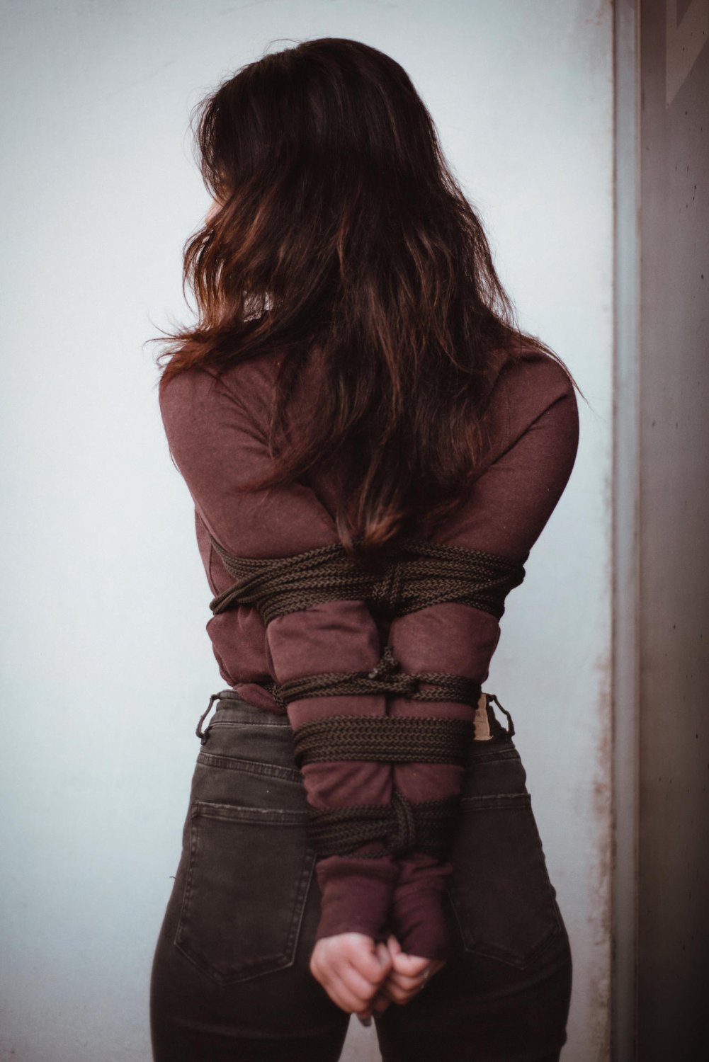 German BDSM Floozy Julia Loves Being Gagged And Tied Up 6