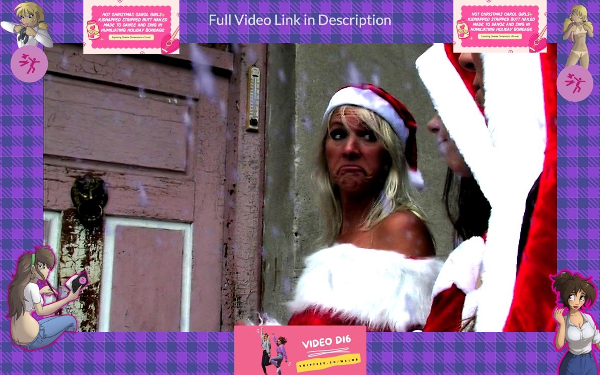Christmas Sluts Forced To Strip And Submit — Brutal BDSM Carol 48