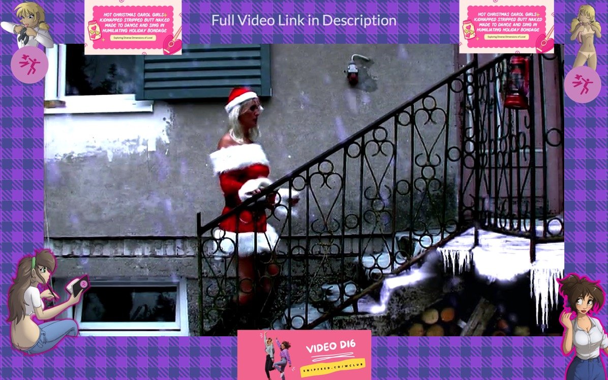 Christmas Sluts Forced To Strip And Submit — Brutal BDSM Carol 52