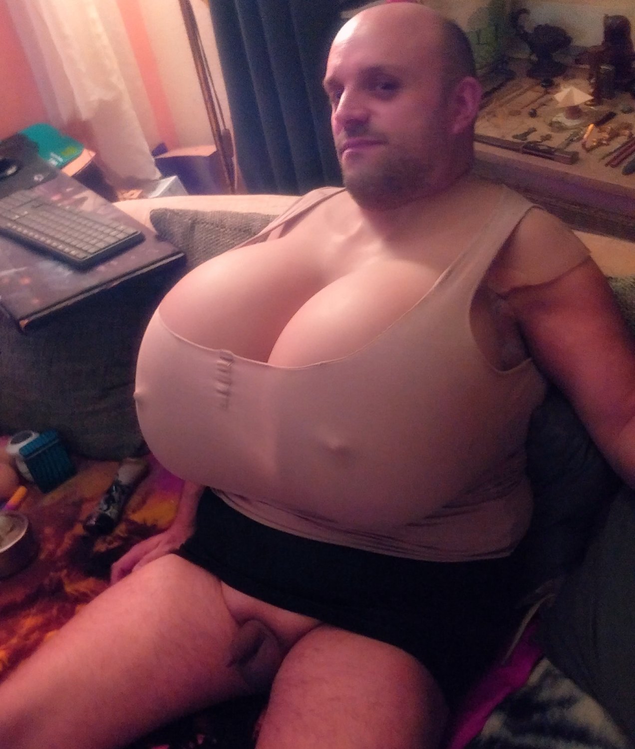 Thorsten Eikemper Turns His Massive-Titted Sissy Slave Into A German BDSM Toy 23